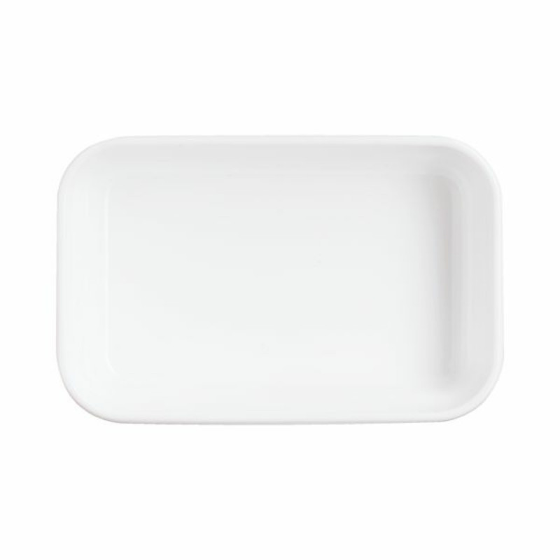 Ravier rectangulaire blanc verre opal 14 cm Restaurant Blanc Arcoroc