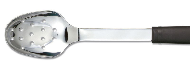 Cuillère de service ajourée inox 33 cm ajourée Stop Glisse Deglon