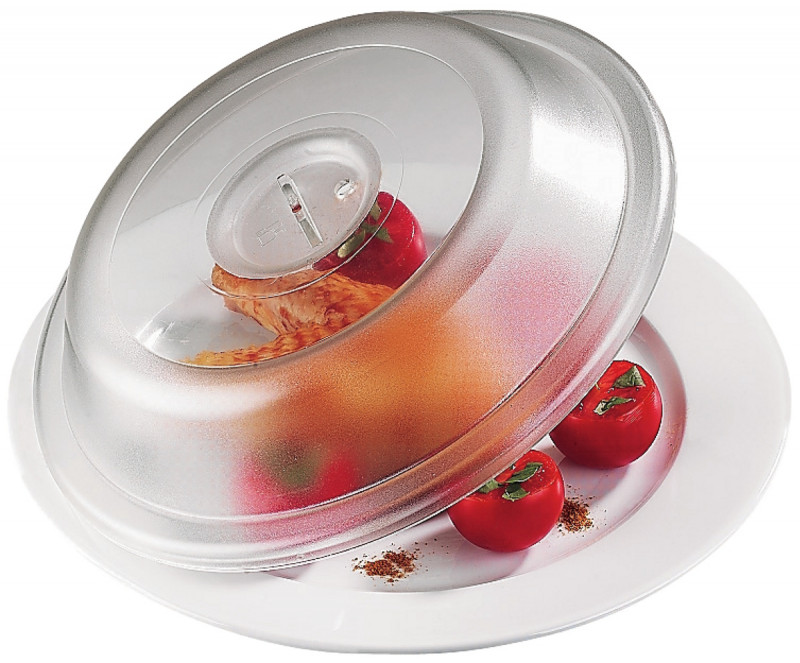 Couvre assiette rond transparent copolyester Ø 23,8 cm