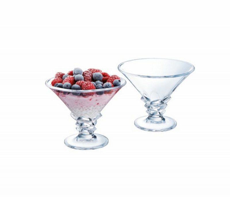 Coupe à dessert transparent verre Ø 12,5 cm Palmier Arcoroc