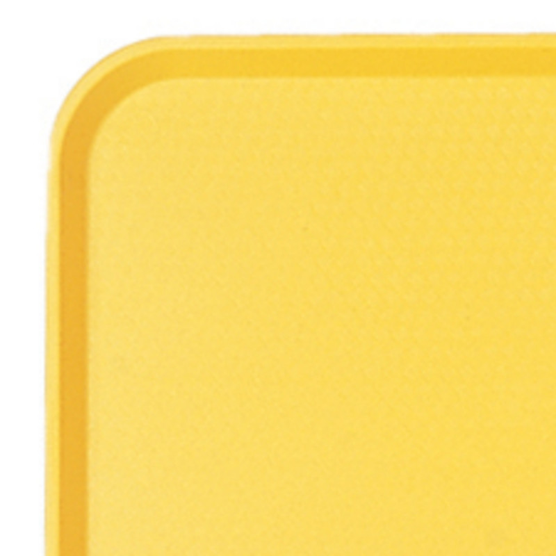 Plateau polypropylène (pp) jaune 46x36 cm Fast Food Cambro