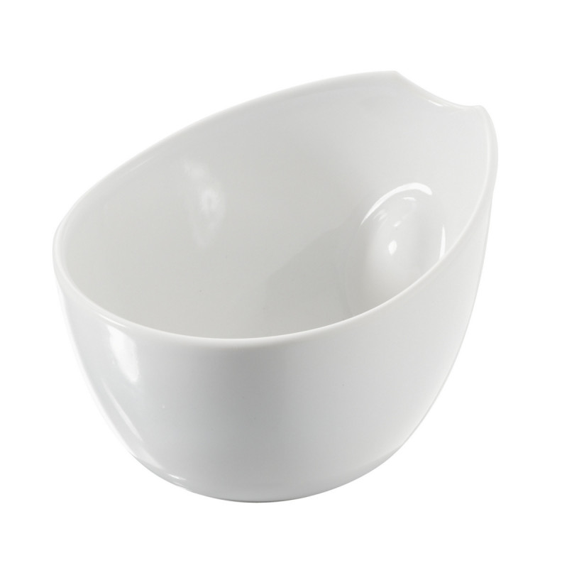 Pot ovale blanc porcelaine culinaire 8,5 cm Impulse Revol