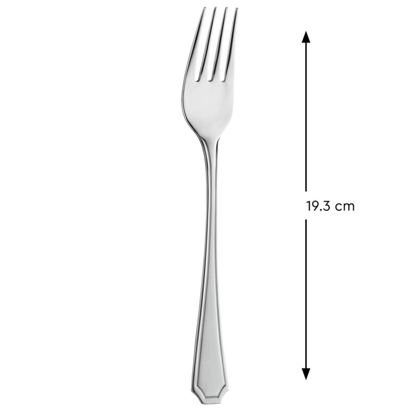 Fourchette de table inox 18/0 19,3 cm Octave Pro.mundi