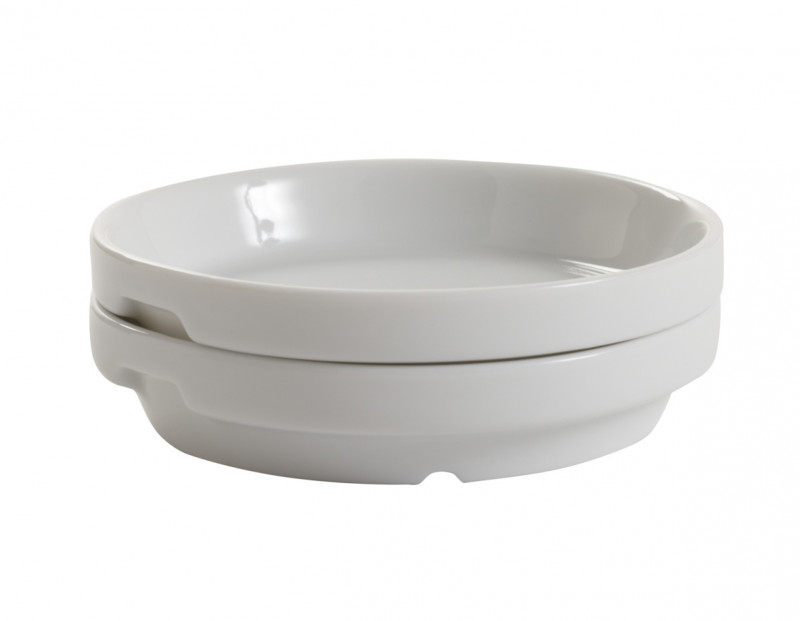 Coupelle rond blanc porcelaine Ø 10 cm Cafett