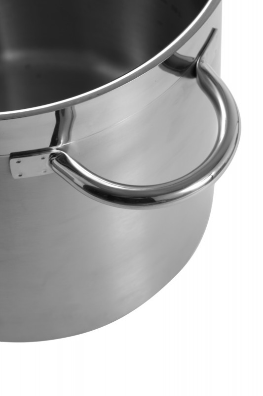 Marmite inox Sans revêtement Sans couvercle Ø 32 cm 32 cm 25 L Qualiplus Pro.cooker