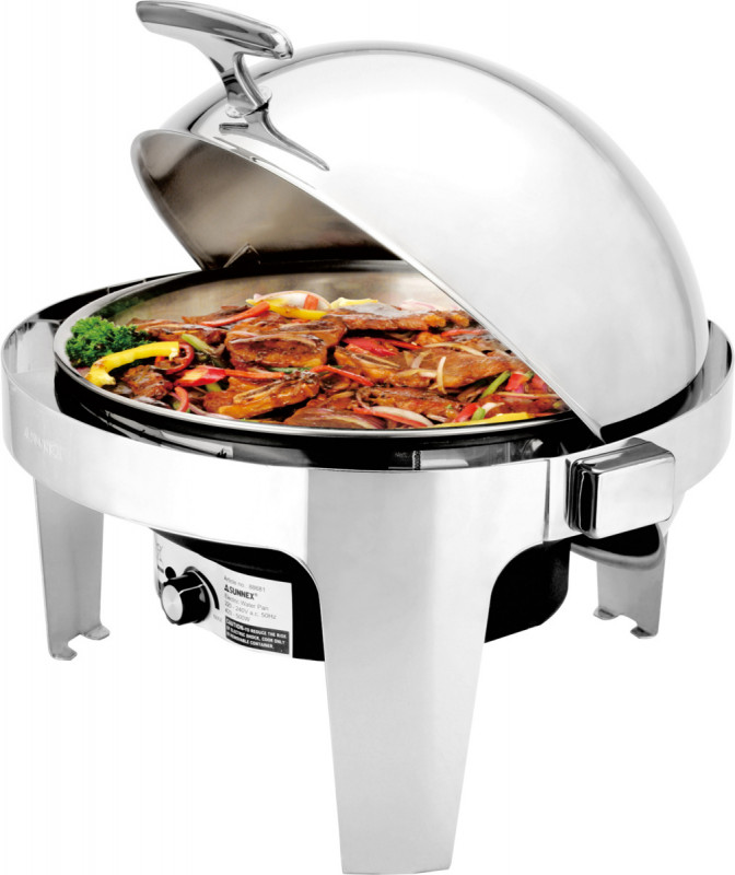 Chafing dish électrique rond ELITE 6,8 L