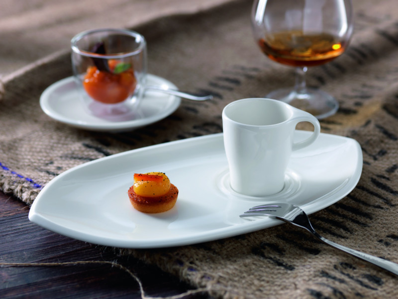 Tasse à expresso rond ivoire porcelaine vitrifiée 9 cl Ø 6,5 cm Artesano Villeroy & Boch