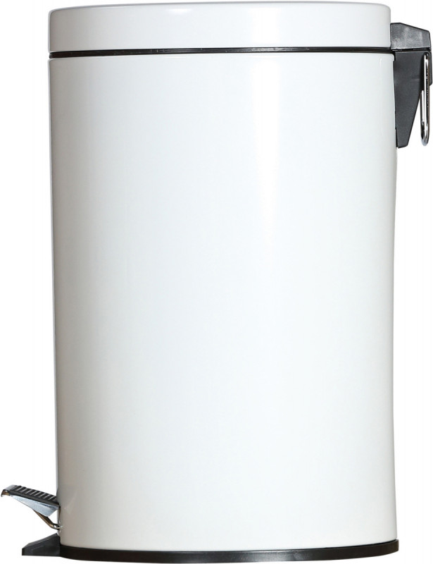 Collecteur acier 12 L blanc Probbax