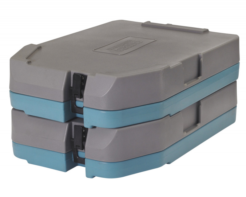 Plateau repas isotherme plastique 37x53x10,5 cm Pâtissier Tablotherm Cambro