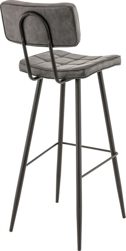 Tabouret de bar noir 107x37x54 cm Maurice