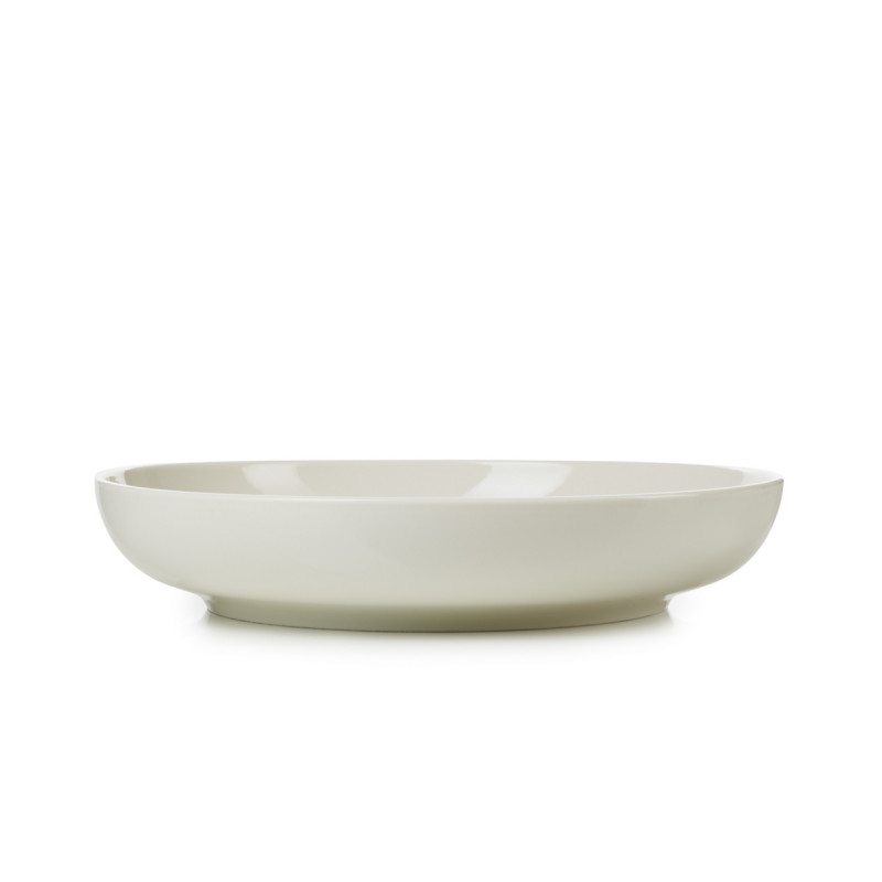 Assiette creuse rond ivoire porcelaine culinaire Ø 23,5 cm Adelie Revol