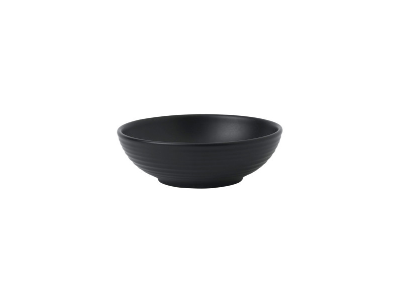 Bol rond noir porcelaine Ø 17,8 cm Evo Dudson