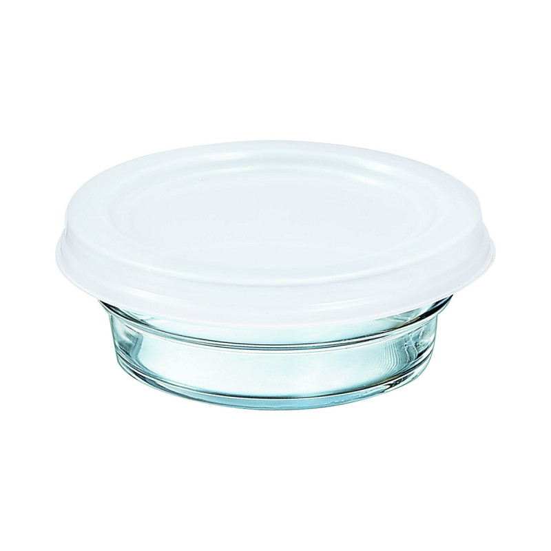 Bol avec couvercle hermétique rond transparent verre trempé Ø 11 cm So Urban Arcoroc