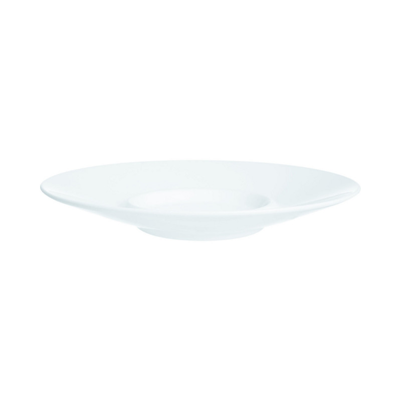 Sous tasse rond blanc verre opal Ø 15,4 cm Intensity Baril Arcoroc