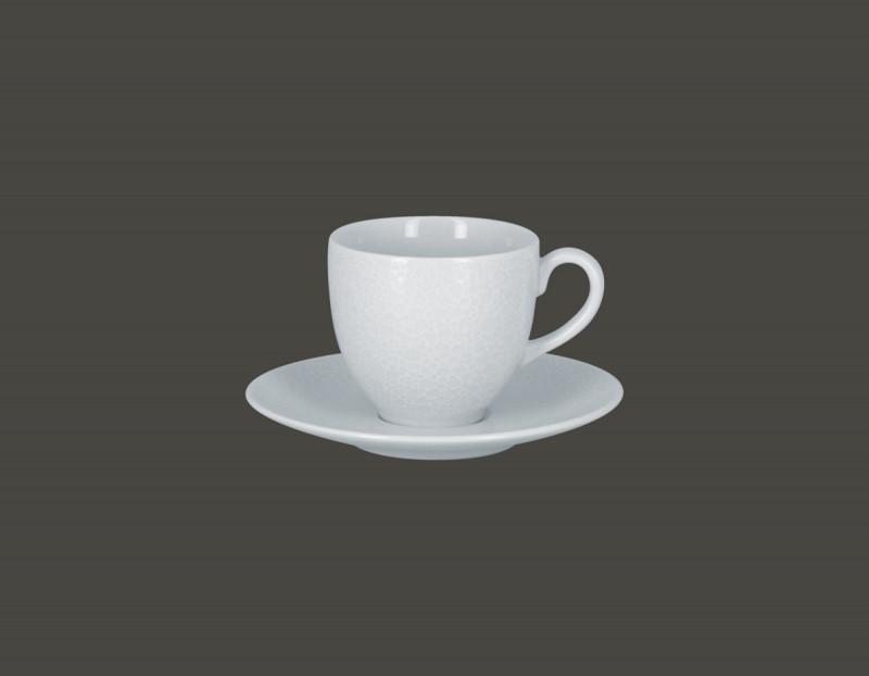 Tasse non empilable rond blanc porcelaine 23 cl Ø 8,5 cm Charm+ Rak