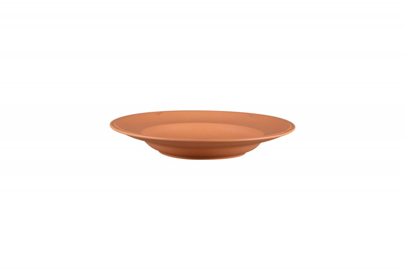 Assiette creuse rond Tero Décor Prima porcelaine Ø 23,8 cm Earth Rak