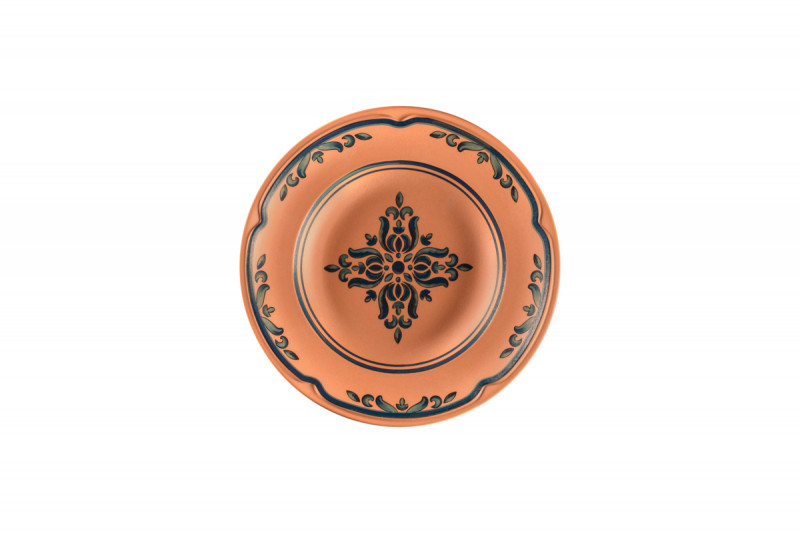 Assiette creuse rond Tero Décor Prima porcelaine Ø 23,8 cm Earth Rak