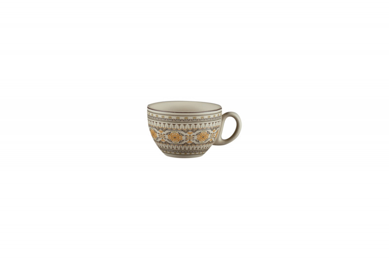 Tasse déjeuner boule rond Argila Décor Epura porcelaine 28 cl Ø 10,5 cm Earth Rak