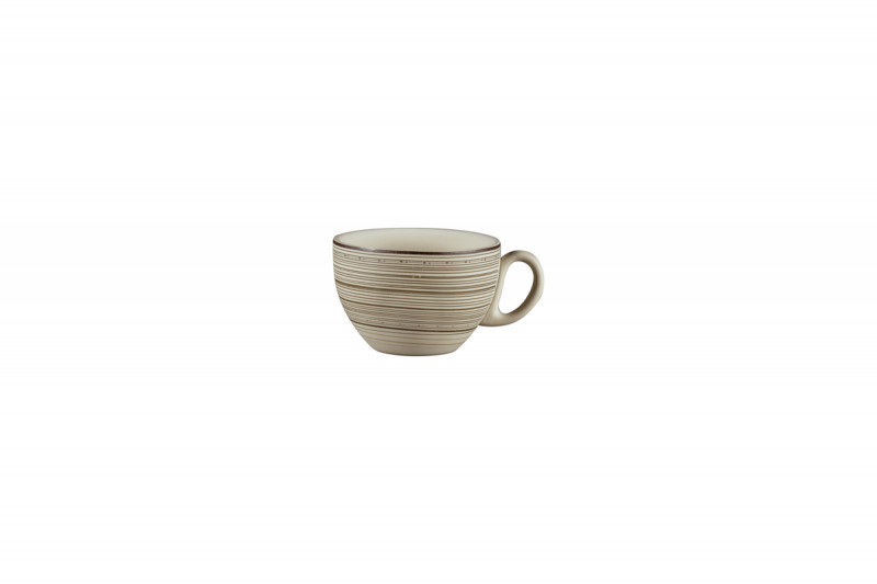 Tasse déjeuner boule rond Argila Décor Epura porcelaine 28 cl Ø 10,5 cm Earth Rak