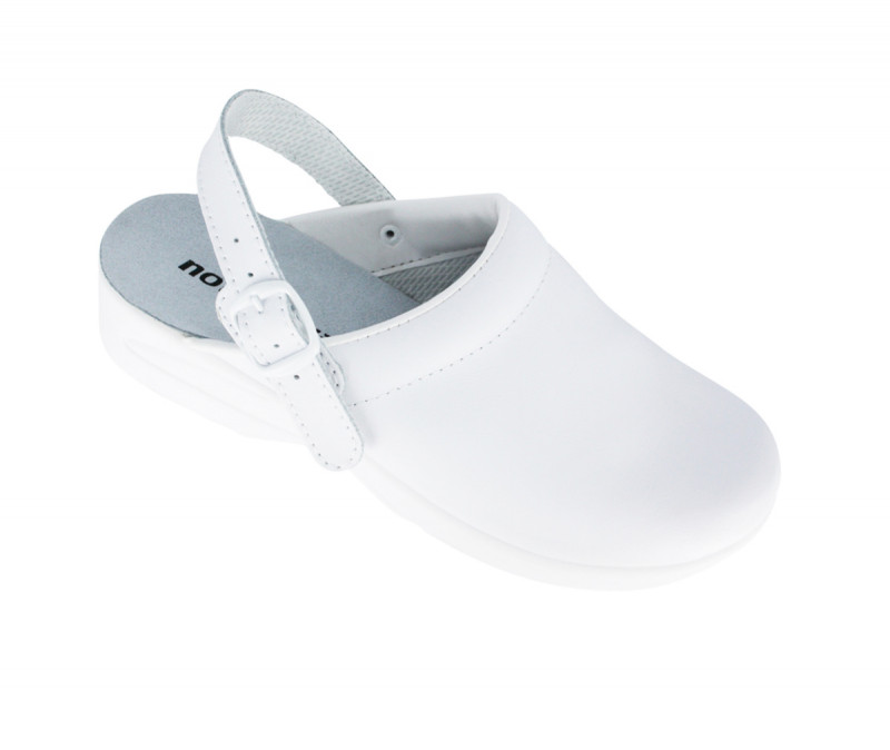 Sabot avec bride blanc 36 Mado Nordways