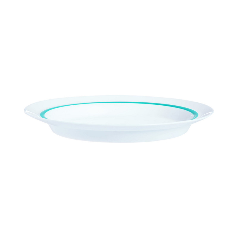 Assiette rond blanc verre opal Ø 19 cm Autonomy Arcoroc