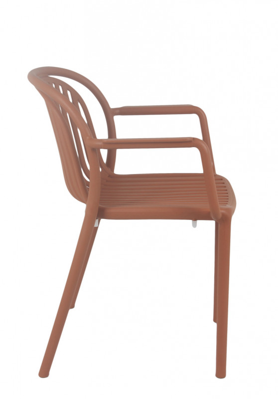 Fauteuil de terrasse terra 78x57x57 cm Jeddah